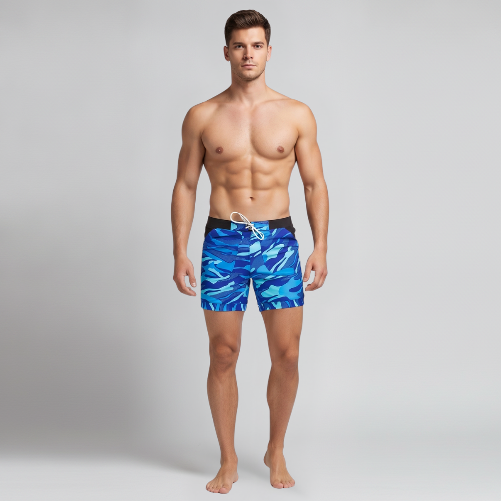 Style estival | Short de bain pour homme – Short confortable à séchage rapide pour la plage et la piscine