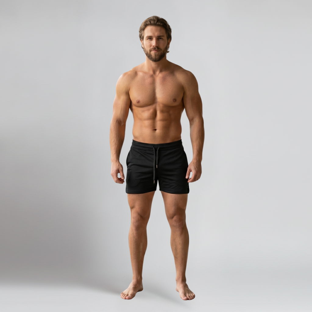 Marius | Short de bain pour homme – Short d'été à séchage rapide avec taille élastique