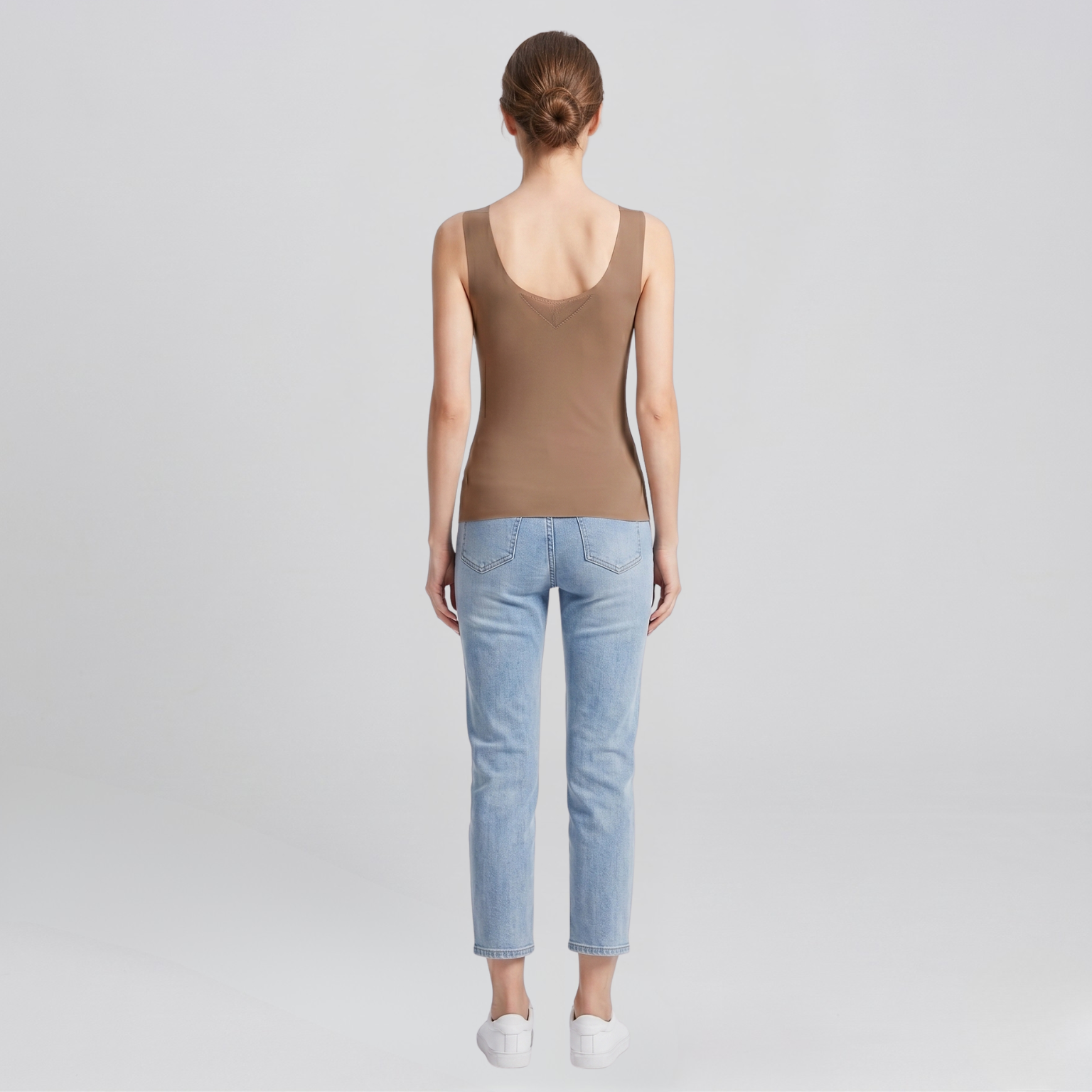 Sans couture | Débardeur avec brassière intégrée – Léger et respirant, idéal pour le quotidien