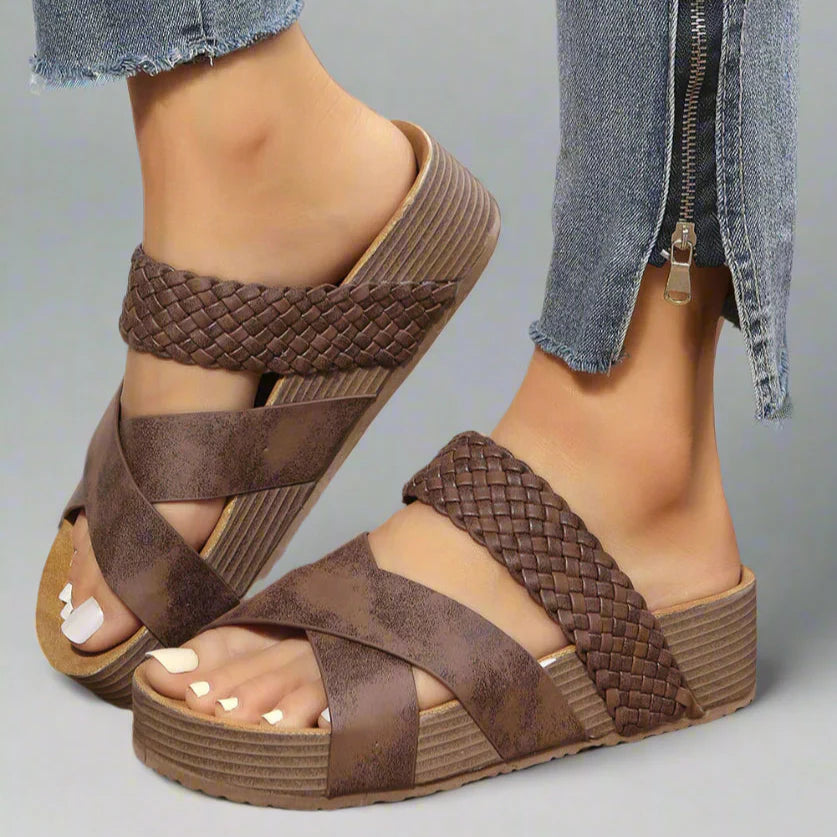 Dana | Sandales orthopédiques – Sandales confortables pour marcher sans douleur, au design ergonomique