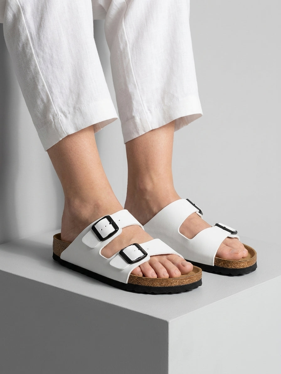 Sandales pour homme | Sandales confortables à boucles réglables – Semelle antidérapante pour le quotidien et la détente