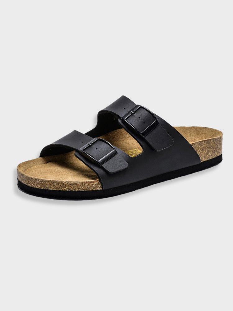 Sandales pour homme | Sandales confortables à boucles réglables – Semelle antidérapante pour le quotidien et la détente