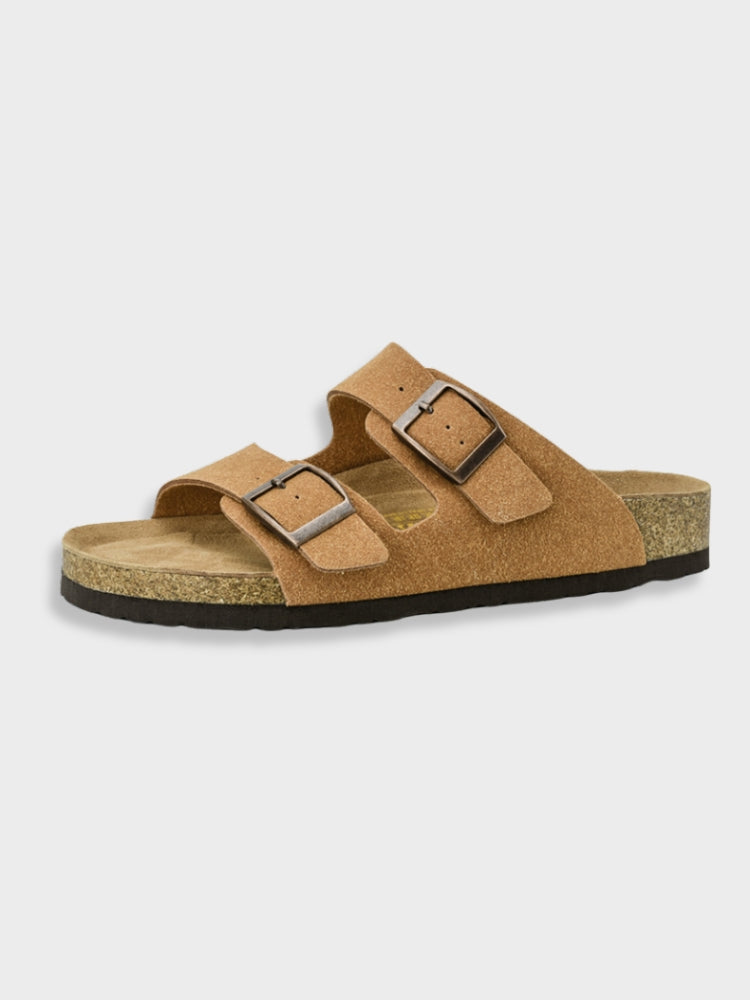 Sandales pour homme | Sandales confortables à boucles réglables – Semelle antidérapante pour le quotidien et la détente