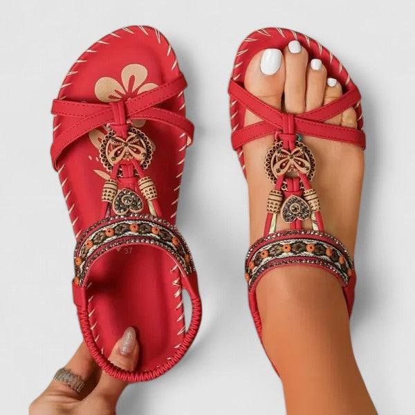 Maryna | Sandales orthopédiques – Sandales confortables pour le quotidien avec semelle de soutien