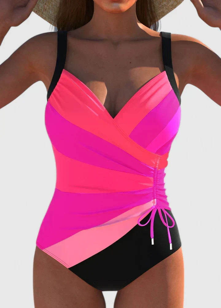 Sorynelle | Maillot de bain – Maillot élégant à taille haute et bretelles réglables