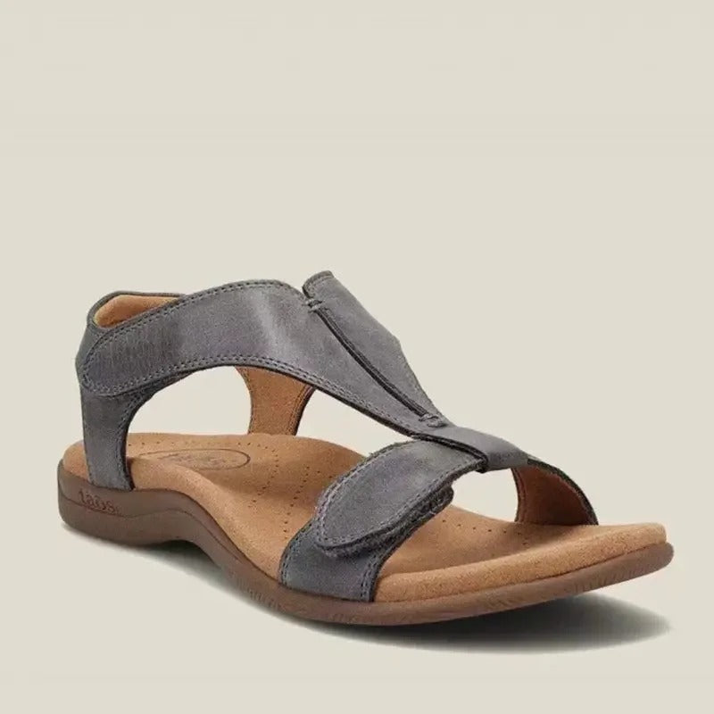 Élégant | Sandales orthopédiques pour femme – Sandales réglables avec soutien de la voûte plantaire et semelle antidérapante