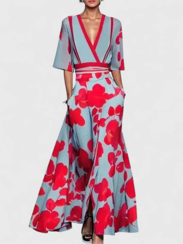 Aimée | Robe Longue Élégante – Chic Robe Maxi pour Toutes Occasions, Style Polyvalent, Confortable