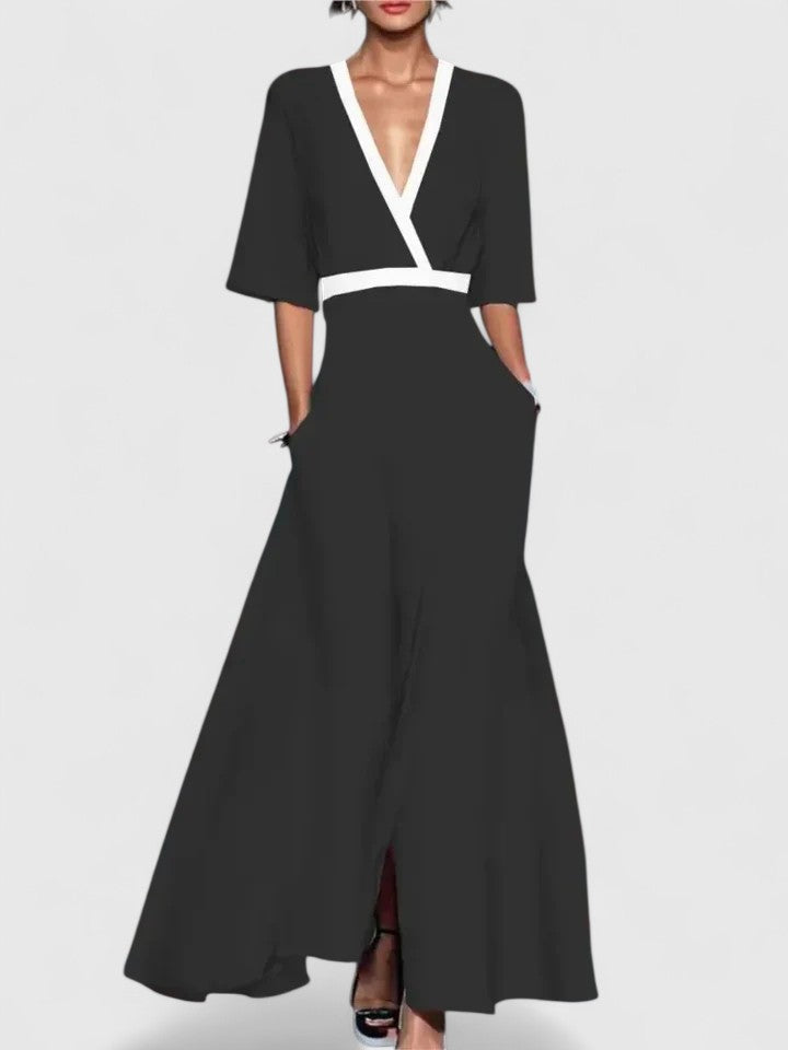 Aimée | Robe Longue Élégante – Chic Robe Maxi pour Toutes Occasions, Style Polyvalent, Confortable