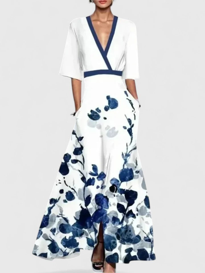 Aimée | Robe Longue Élégante – Chic Robe Maxi pour Toutes Occasions, Style Polyvalent, Confortable