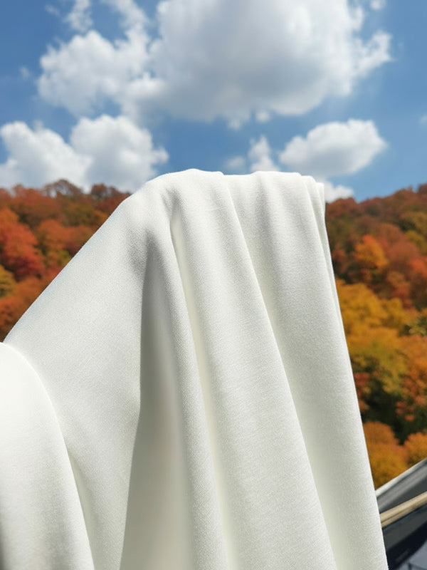 Brooklyn | Robe de mariée longue – Élégante robe blanche sans manches à taille torsadée