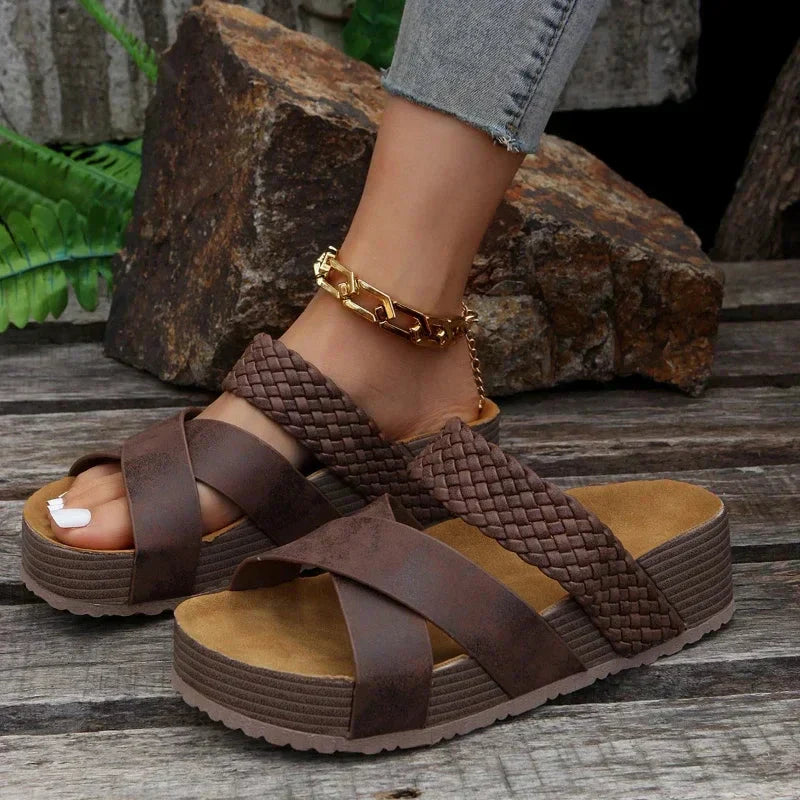 Dana | Sandales orthopédiques – Sandales confortables pour marcher sans douleur, au design ergonomique