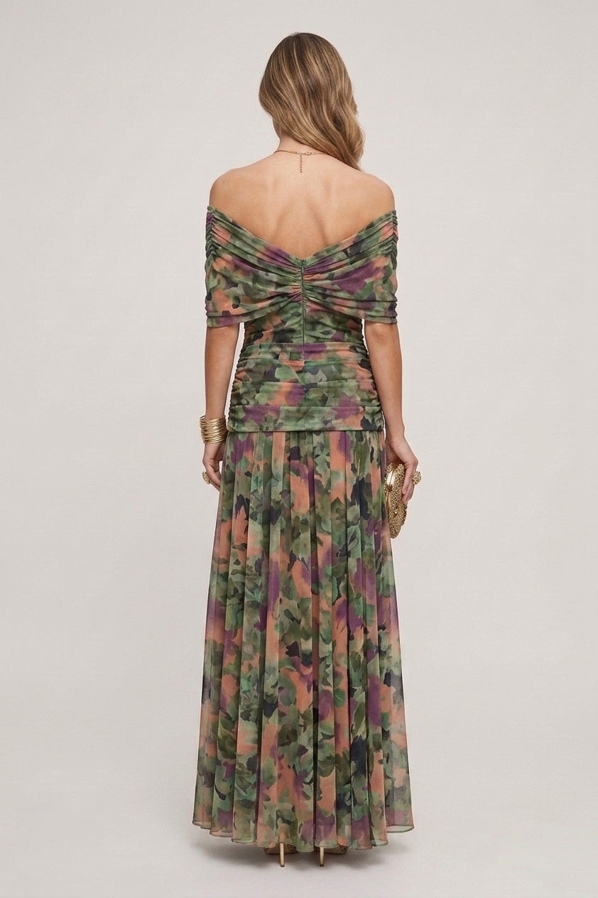 Bella™ | Robe longue élégante à col en V – Superbe robe pour les fêtes et le quotidien
