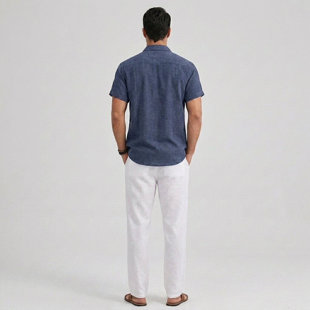 Moritz | Chemises en Lin pour Homme – Élégante Chemise Légère d'Été en Lin