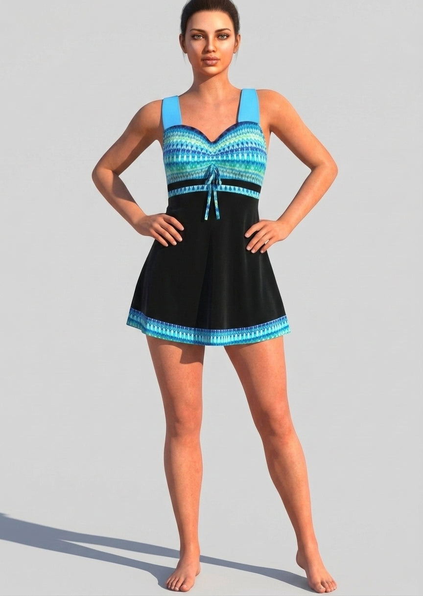 Sofia | Maillot de bain femme – Robe de bain confortable à séchage rapide avec laçage réglable