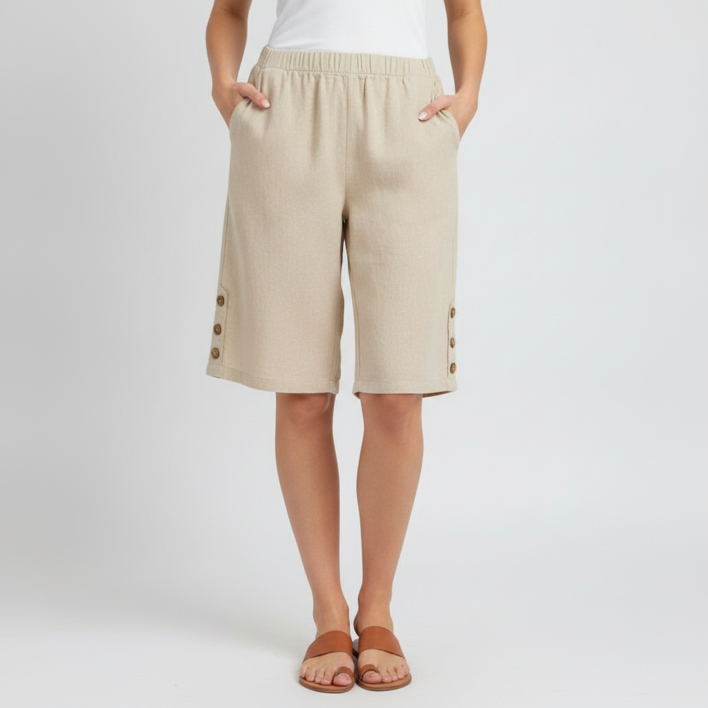 Lolo™ | Short d'été – Short léger et élégant pour femme avec ceinture douce