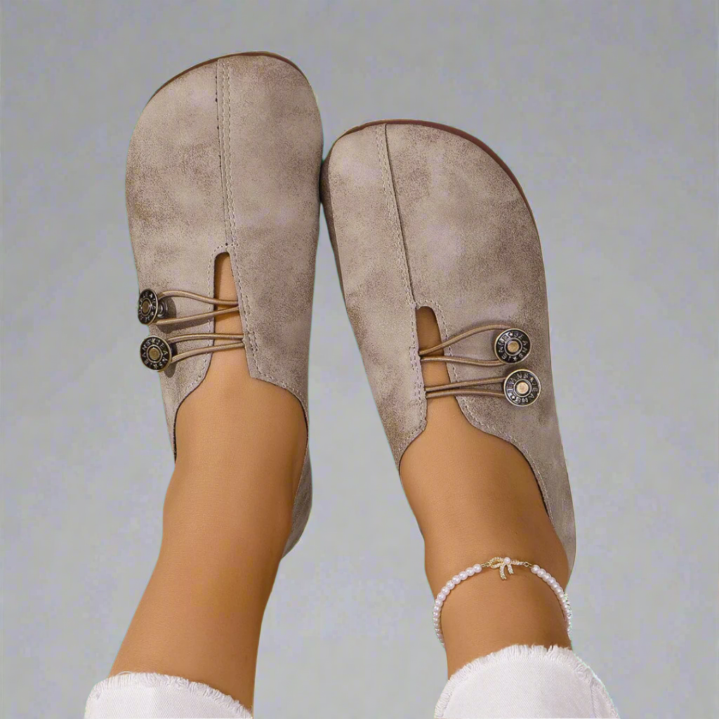 Kreszentia | Mocassins – Mocassins premium en daim de chèvre souple pour le quotidien