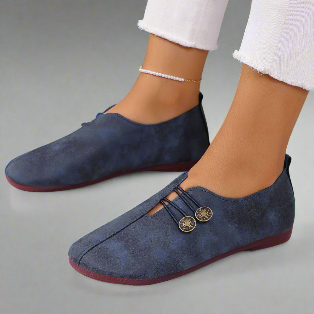 Kreszentia | Mocassins – Mocassins premium en daim de chèvre souple pour le quotidien