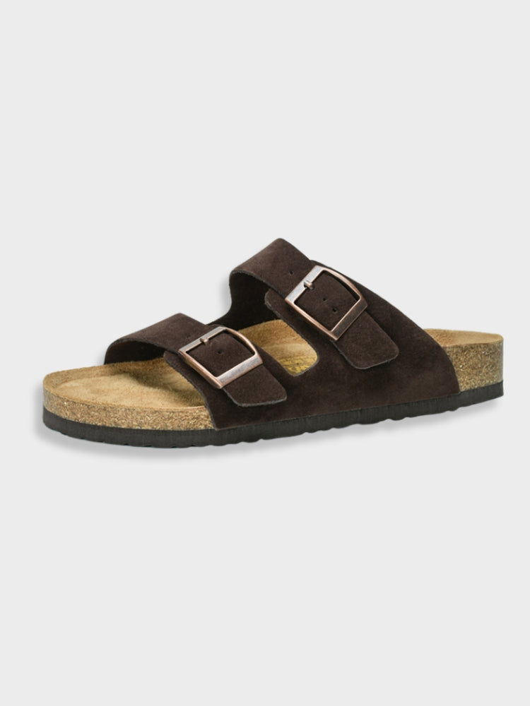 Sandales pour homme | Sandales confortables à boucles réglables – Semelle antidérapante pour le quotidien et la détente