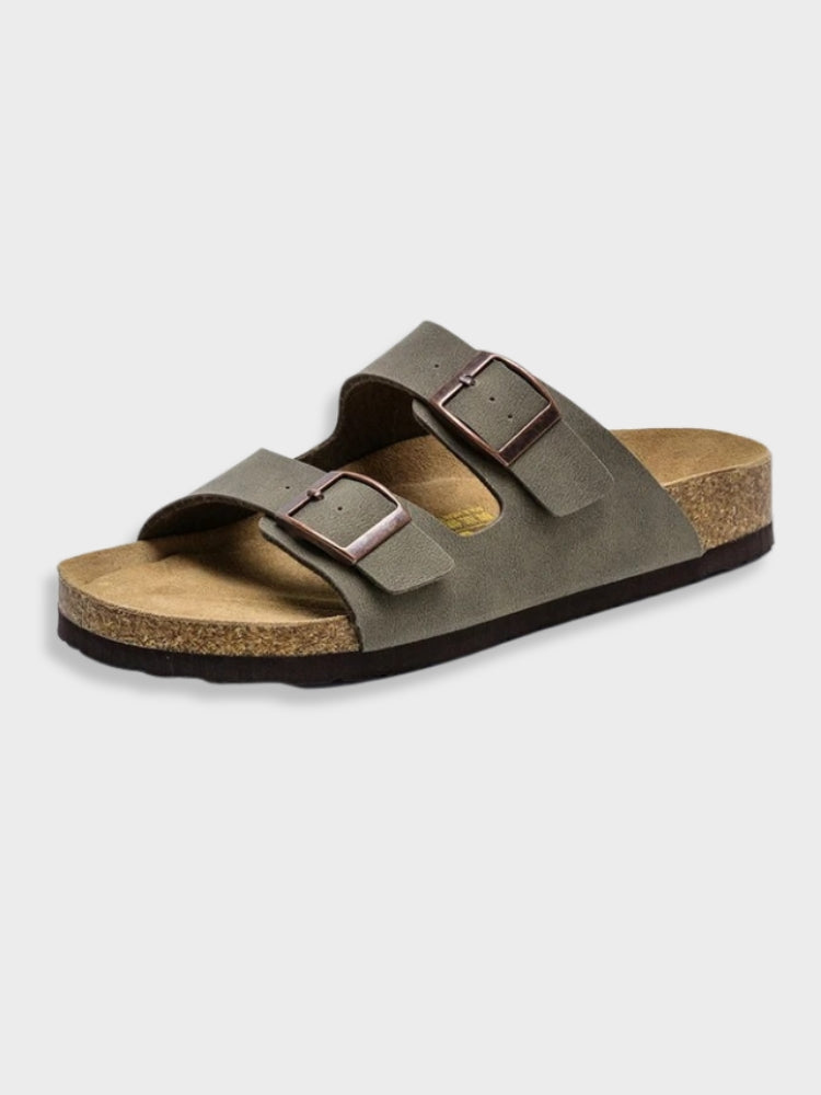 Sandales pour homme | Sandales confortables à boucles réglables – Semelle antidérapante pour le quotidien et la détente