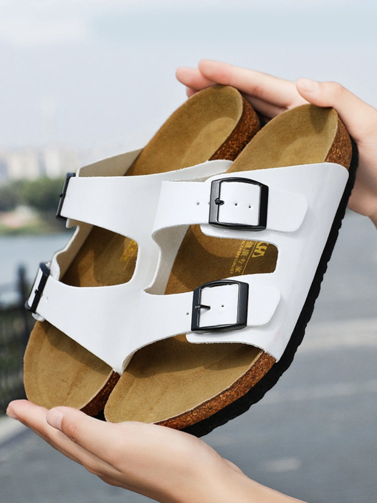Sandales pour homme | Sandales confortables à boucles réglables – Semelle antidérapante pour le quotidien et la détente