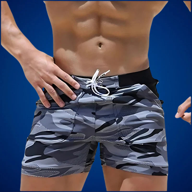 Style estival | Short de bain pour homme – Short confortable à séchage rapide pour la plage et la piscine