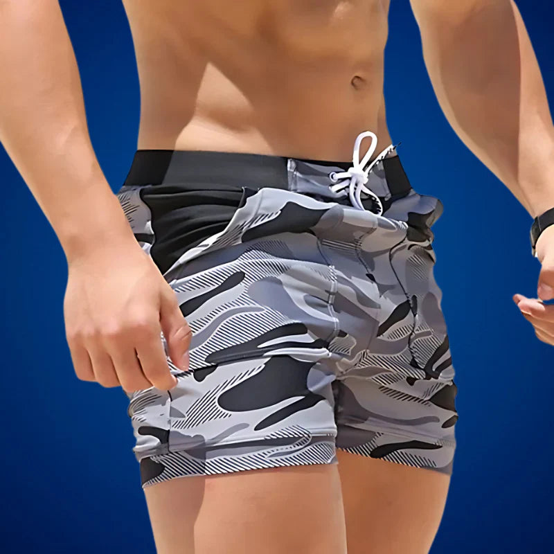 Style estival | Short de bain pour homme – Short confortable à séchage rapide pour la plage et la piscine