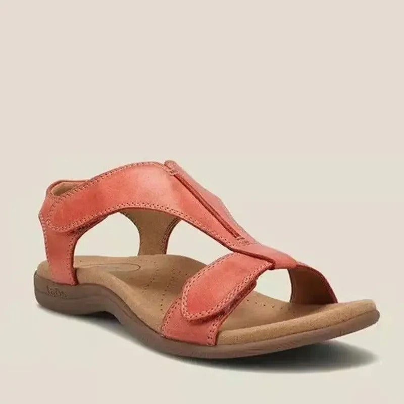 Élégant | Sandales orthopédiques pour femme – Sandales réglables avec soutien de la voûte plantaire et semelle antidérapante