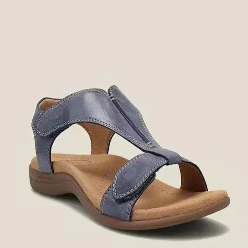 Élégant | Sandales orthopédiques pour femme – Sandales réglables avec soutien de la voûte plantaire et semelle antidérapante