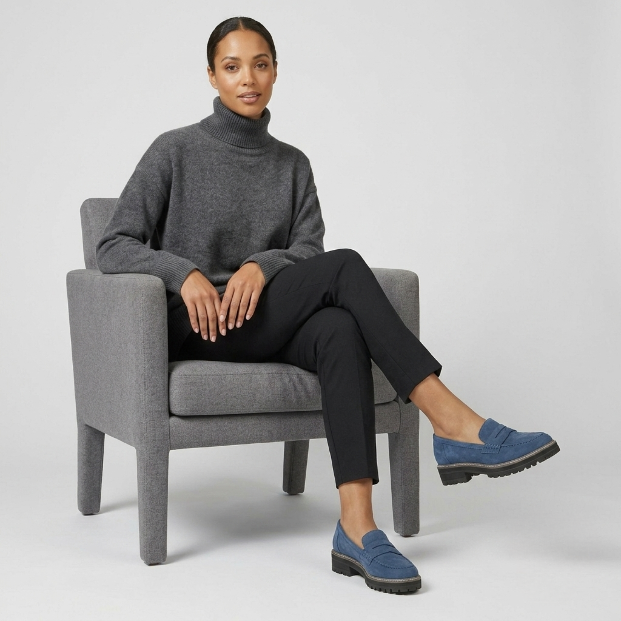 Roselain | Mocassins pour femme – Mocassins orthopédiques élégants à absorption des chocs