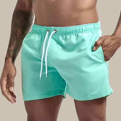 ZetaMode | Short de bain pour homme – Short classique à séchage rapide pour les vacances d'été